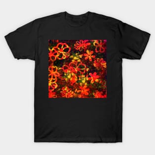 Red Flowers T-Shirt